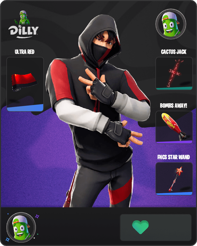 IKONIK Fortnite combo
