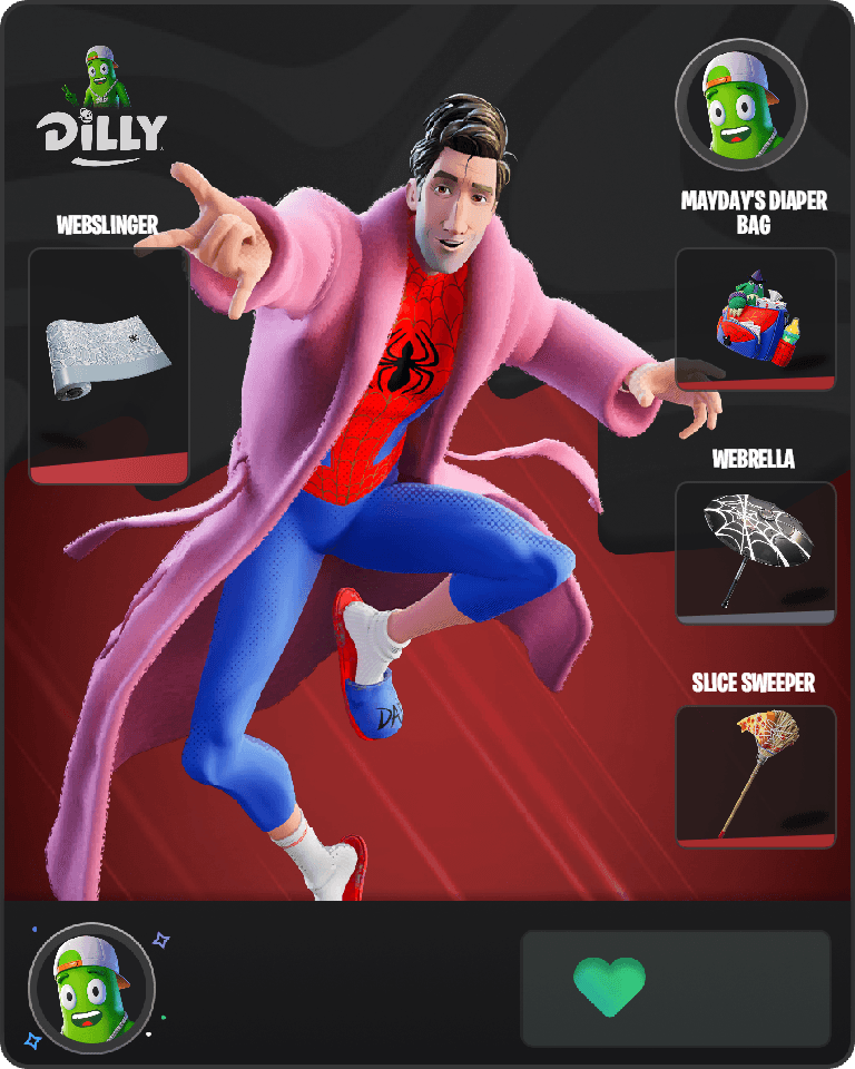 Peter B. Parker Fortnite combo