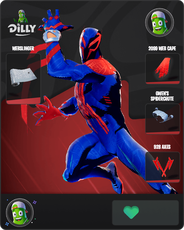 Spider-Man 2099 Fortnite combo