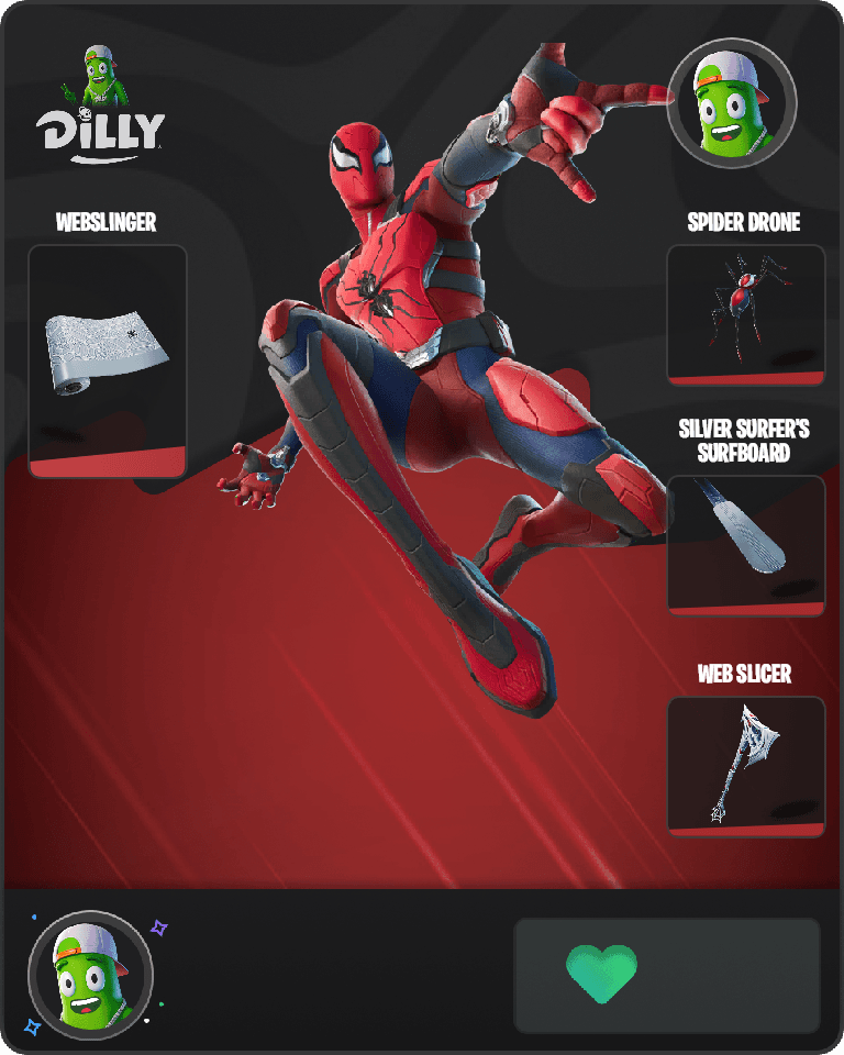 Spider-Man Zero Fortnite combo