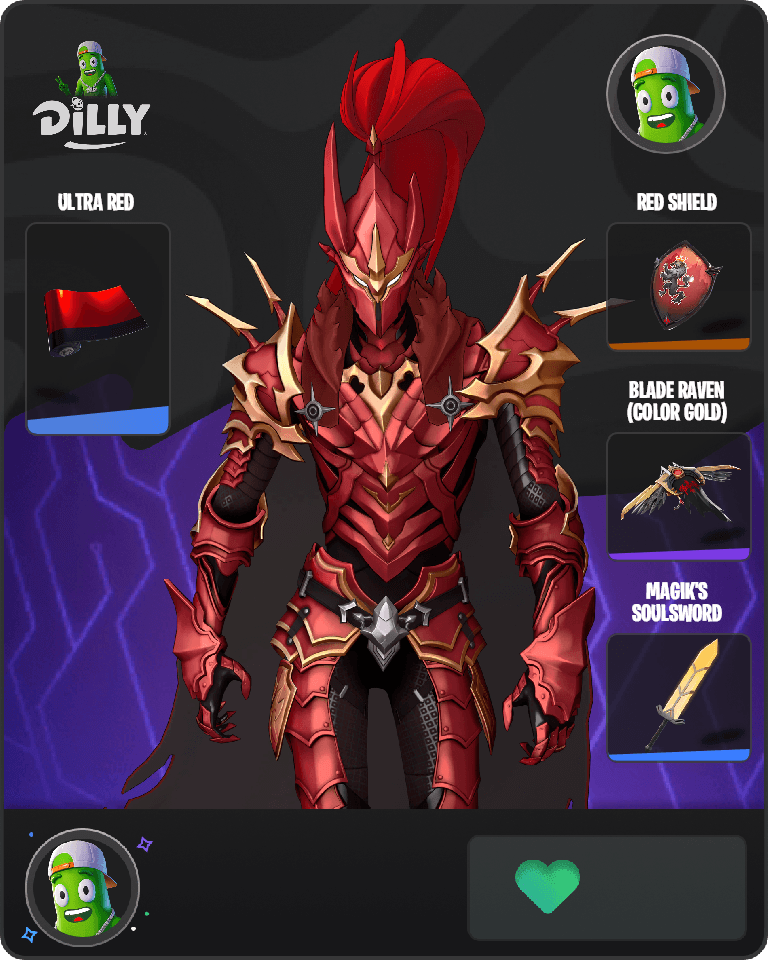 Blood-Red Commander Igris Fortnite combo