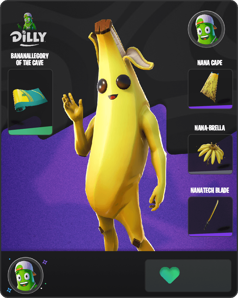 Peely Fortnite combo