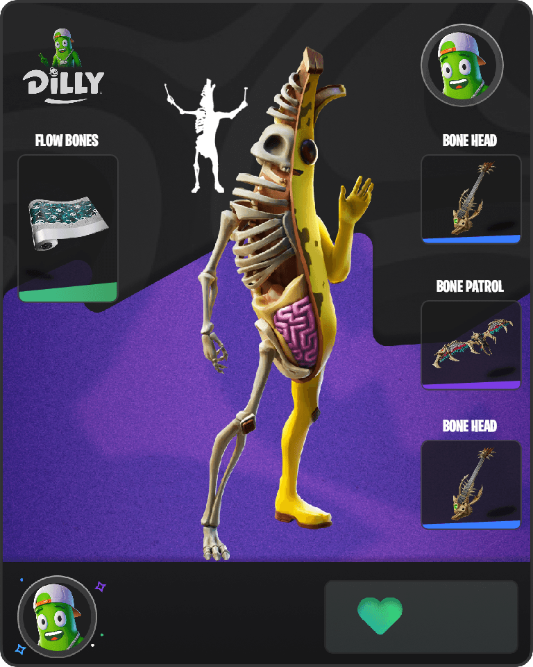Peely Bone Fortnite combo