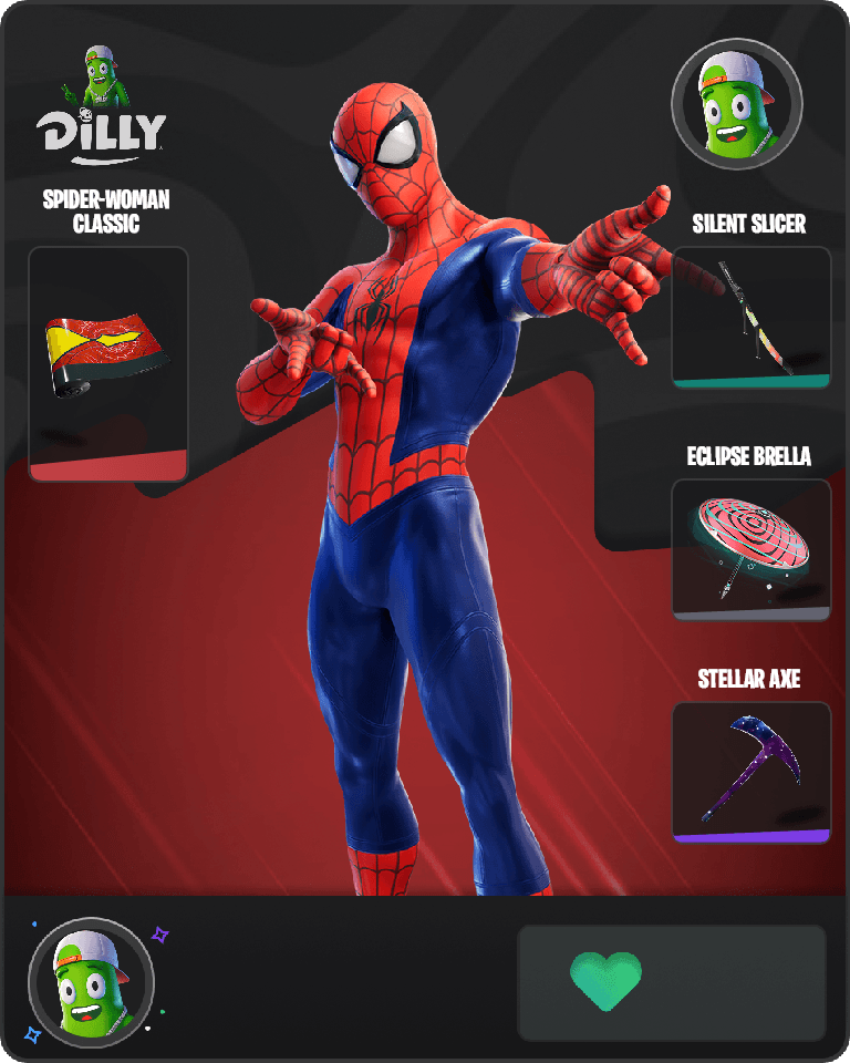 Spider-Man Fortnite combo