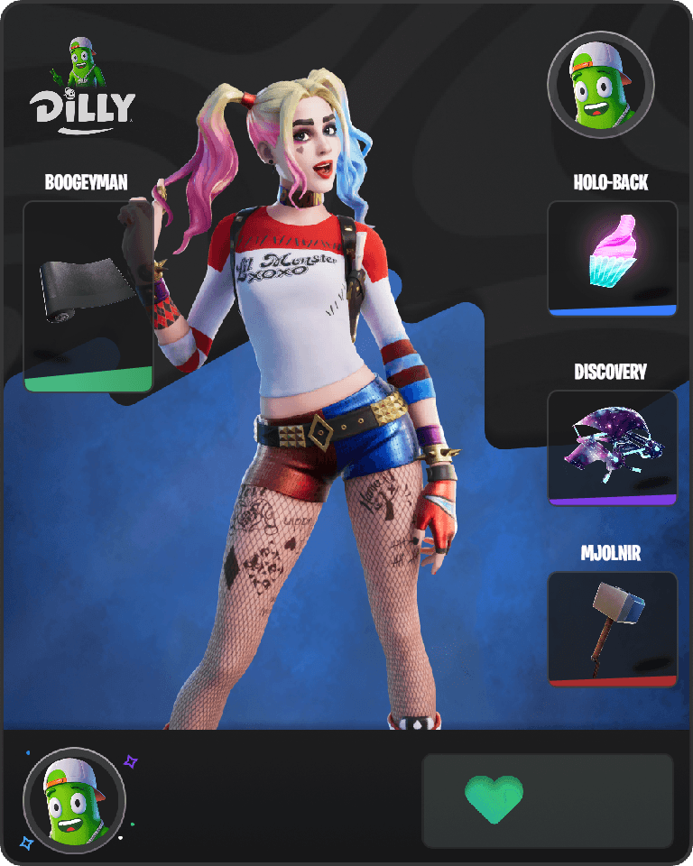 Harley Quinn Fortnite combo