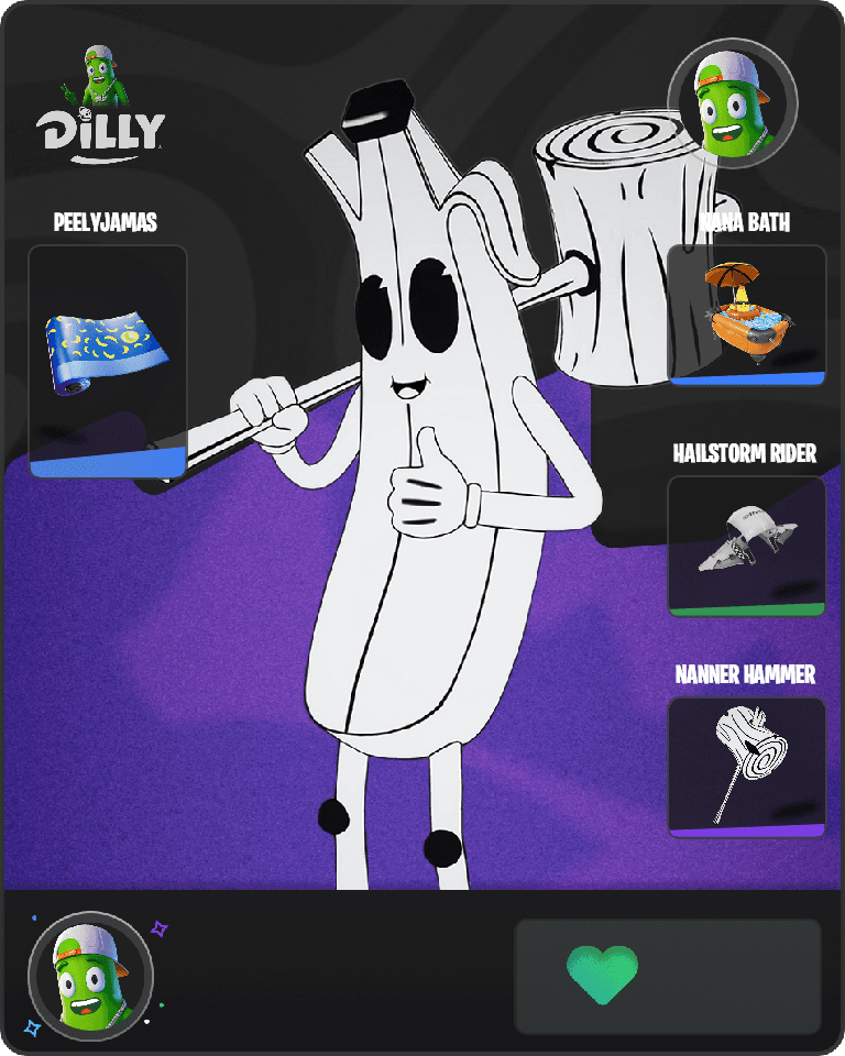 Toon Peely Fortnite combo