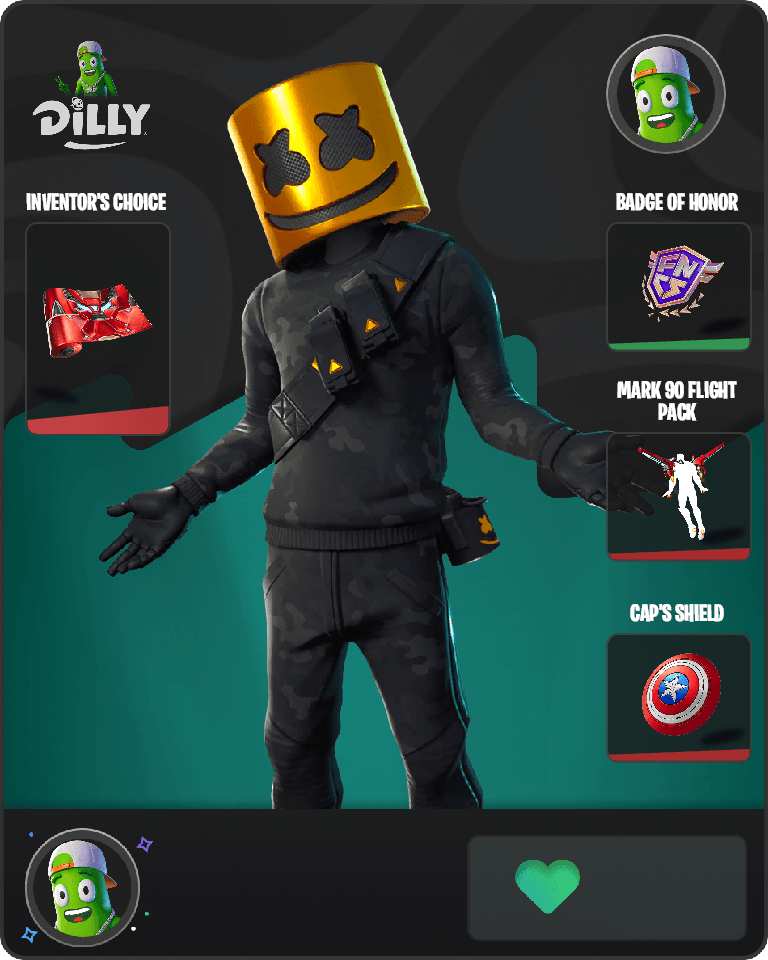 Marshmello Fortnite combo