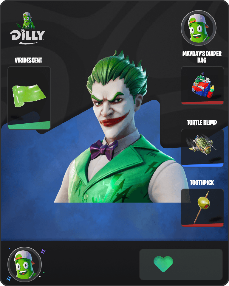 The Joker Fortnite combo