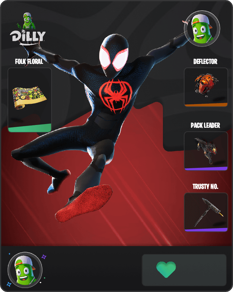 Spider-Man (Miles Morales) Fortnite combo