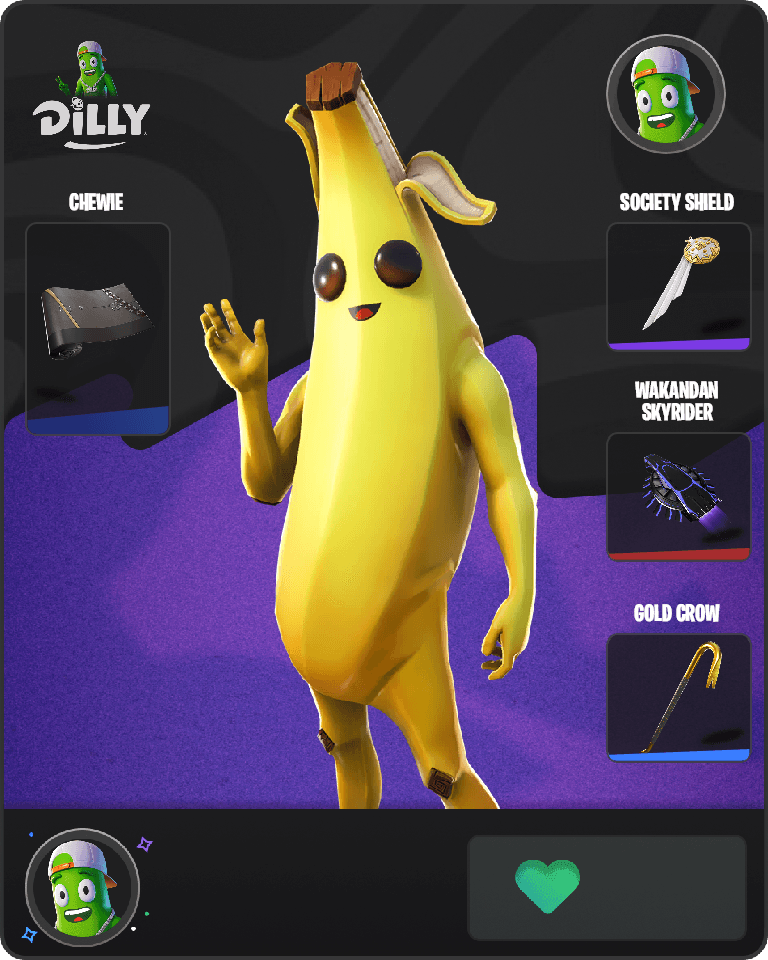 Peely Fortnite combo