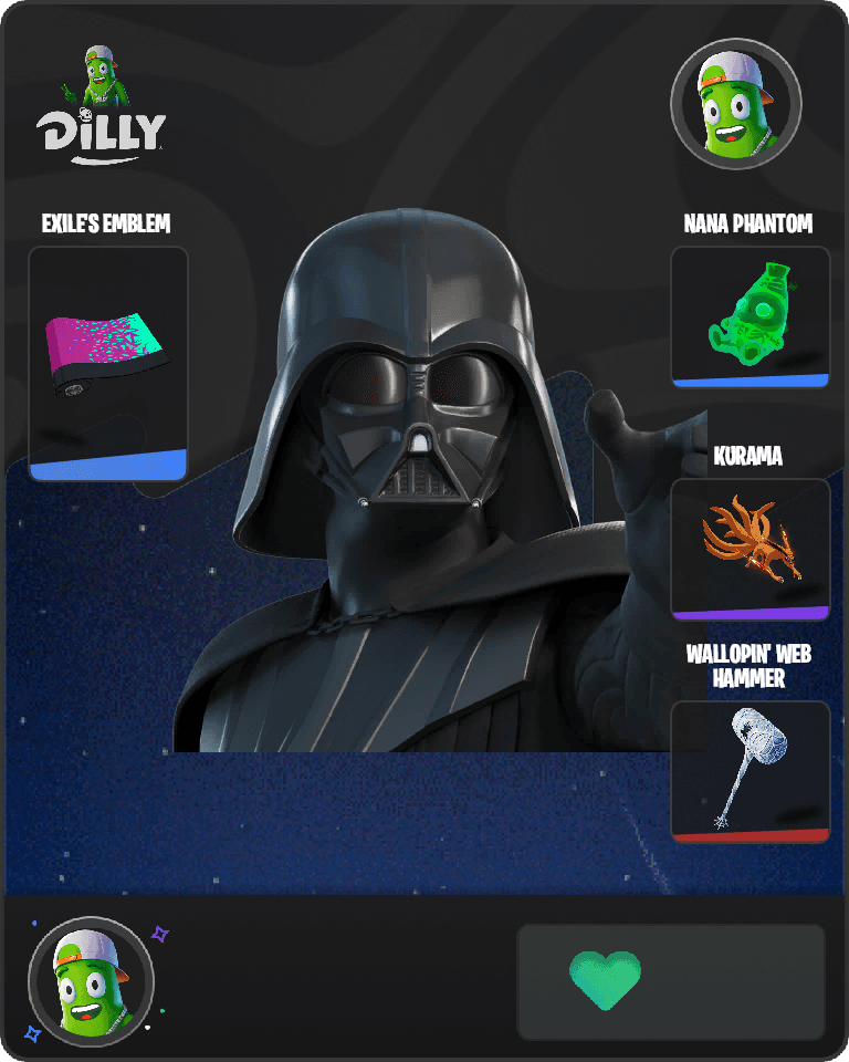Darth Vader Fortnite combo