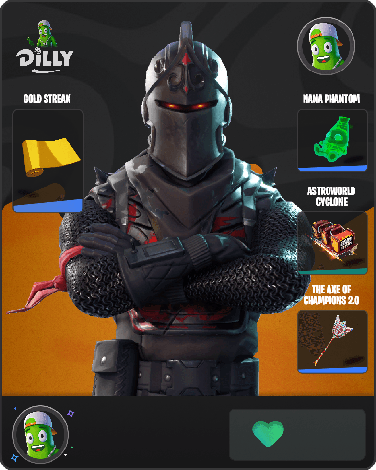 Black Knight Fortnite combo