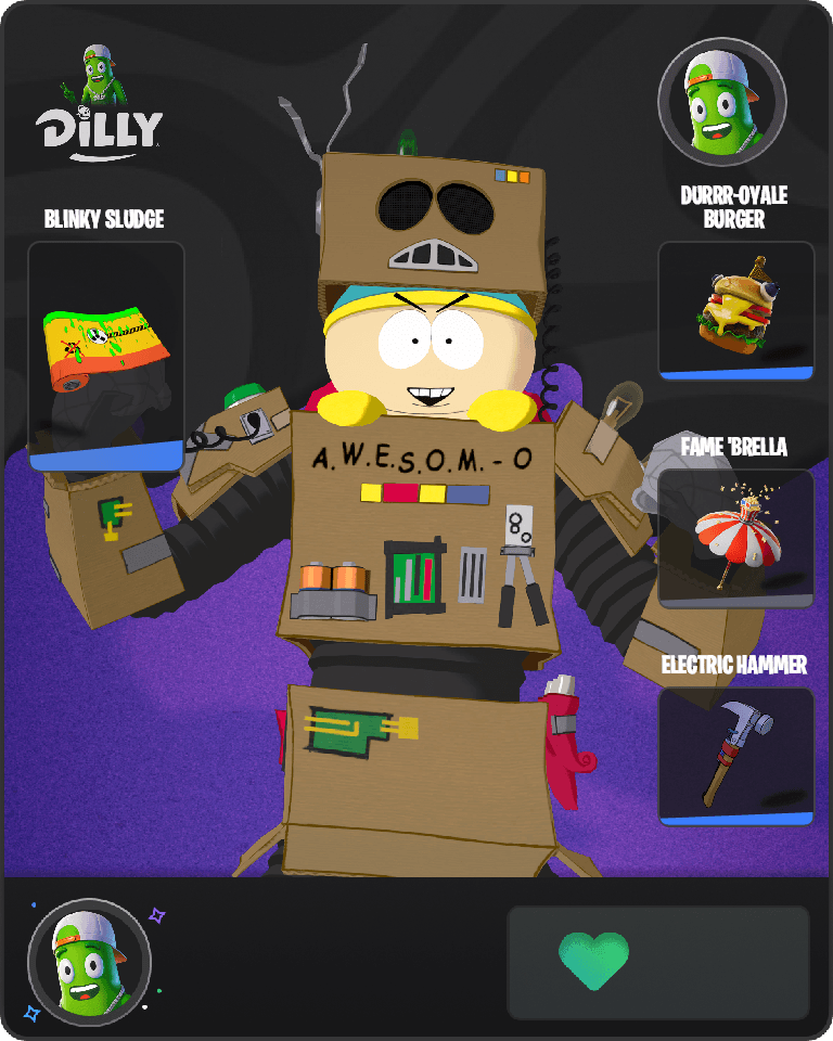Eric Cartman Fortnite combo