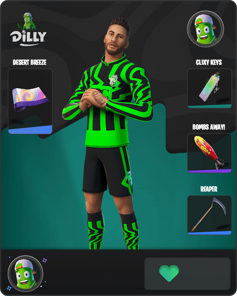 FFC Neymar Jr Fortnite combo
