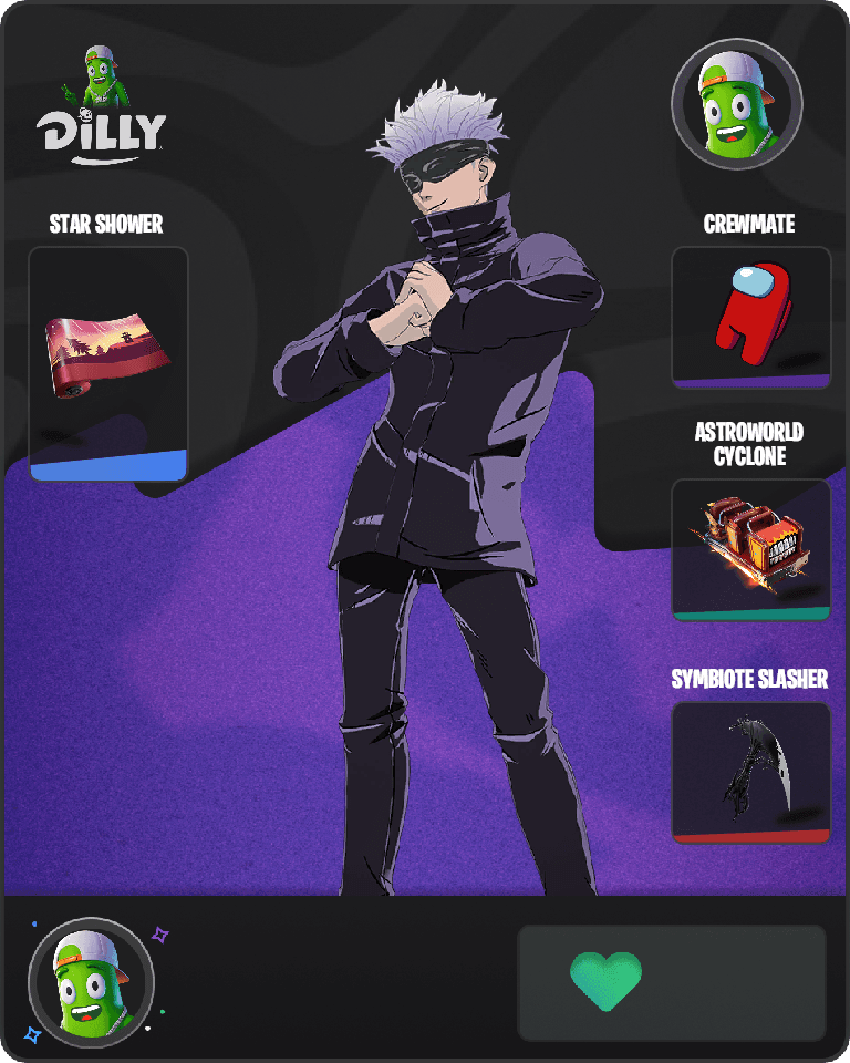 Satoru Gojo Fortnite combo