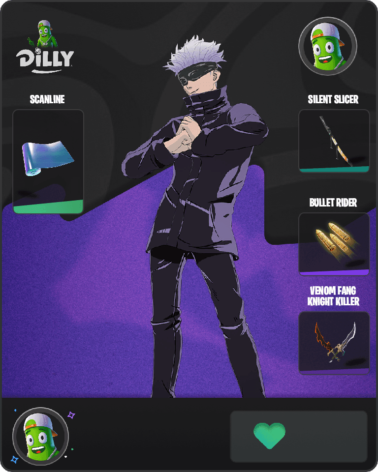 Satoru Gojo Fortnite combo
