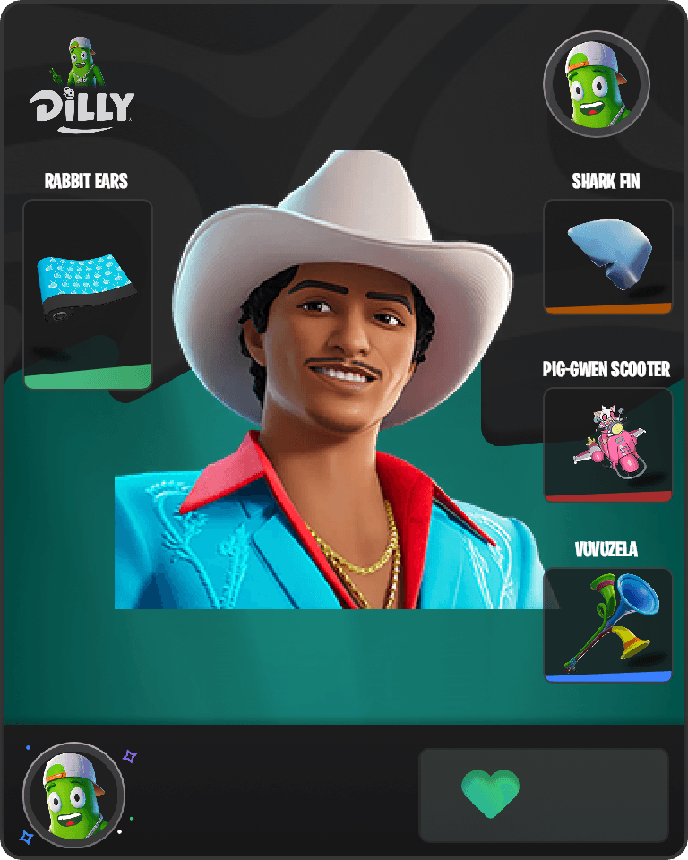 Die With A Smile Bruno Fortnite combo