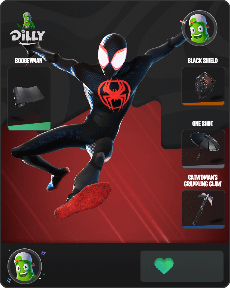 Spider-Man (Miles Morales) Fortnite combo