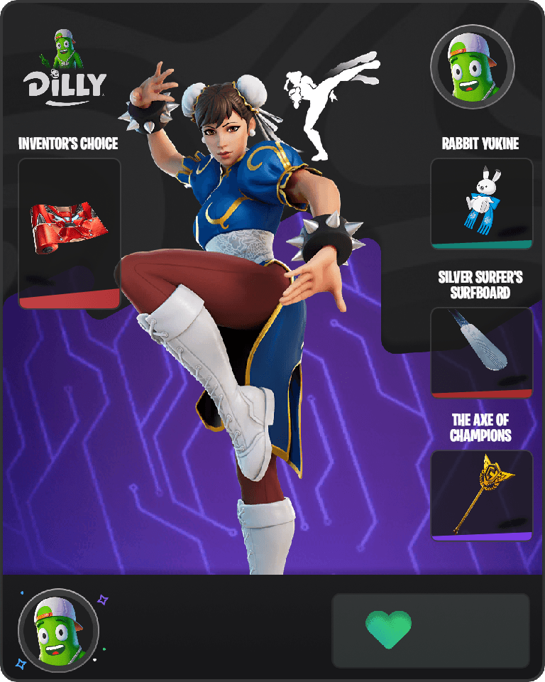 Chun-Li Fortnite combo