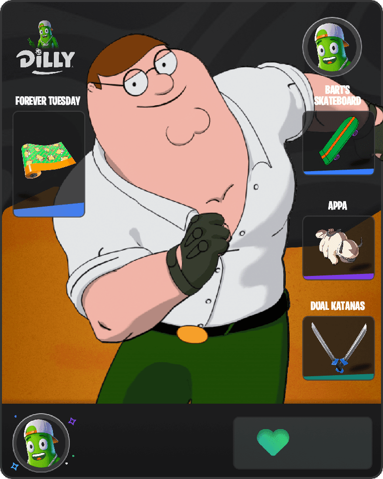 Peter Griffin Fortnite combo