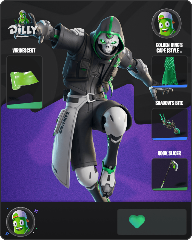 Skulldroid Fortnite combo
