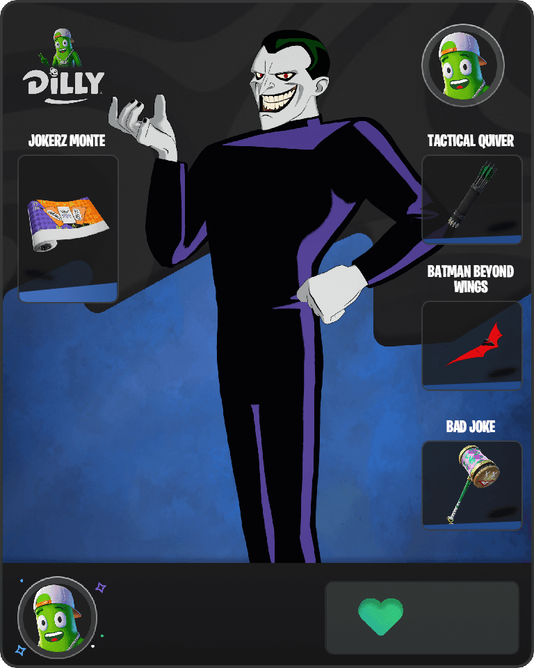 The Joker (Beyond) Fortnite combo