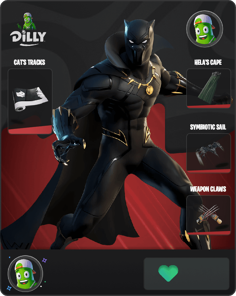 Black Panther Fortnite combo