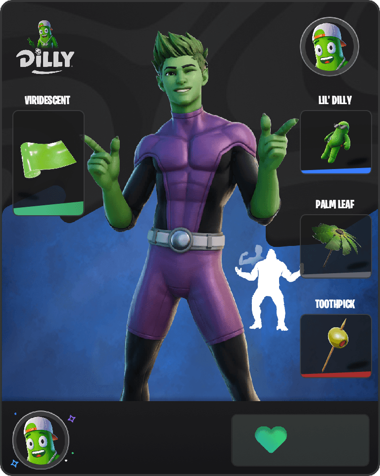 Beast Boy Fortnite combo