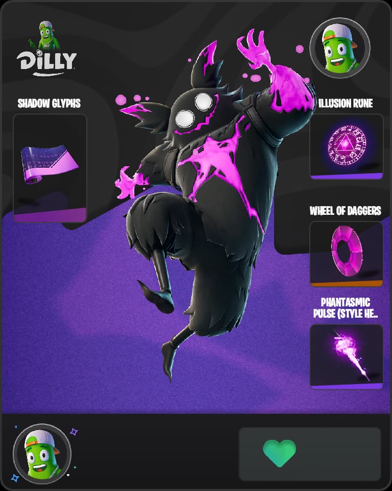 Phantom Guff Fortnite skin combo