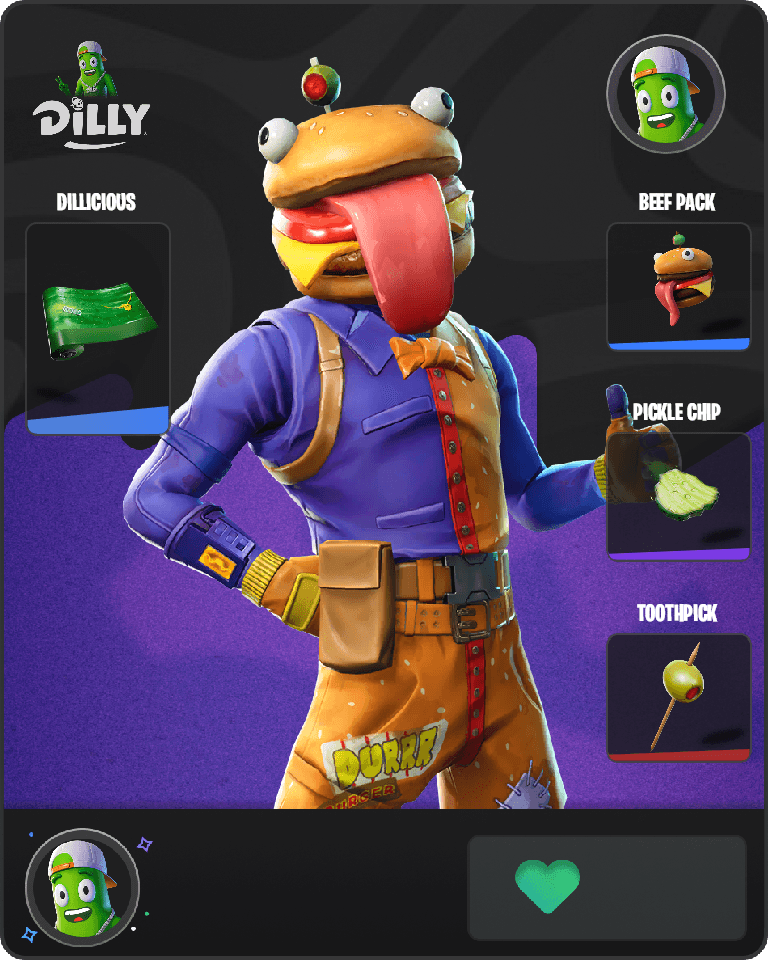 Beef Boss Fortnite combo