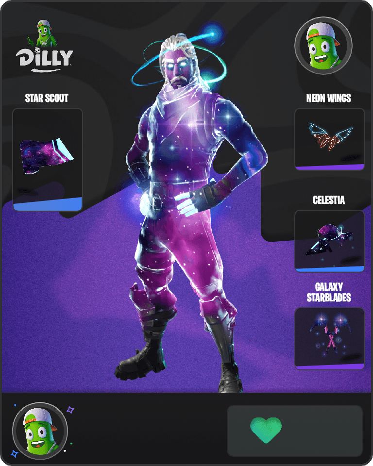Galaxy Fortnite combo