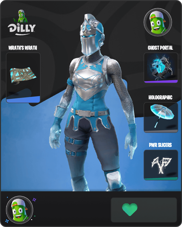 Frozen Red Knight Fortnite combo
