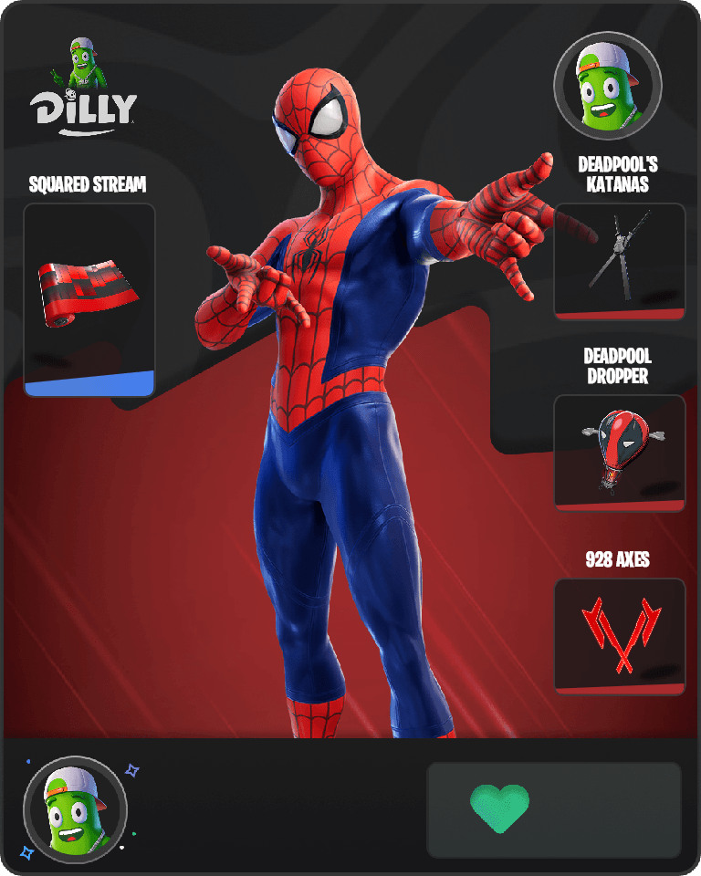 Spider-Man Fortnite combo
