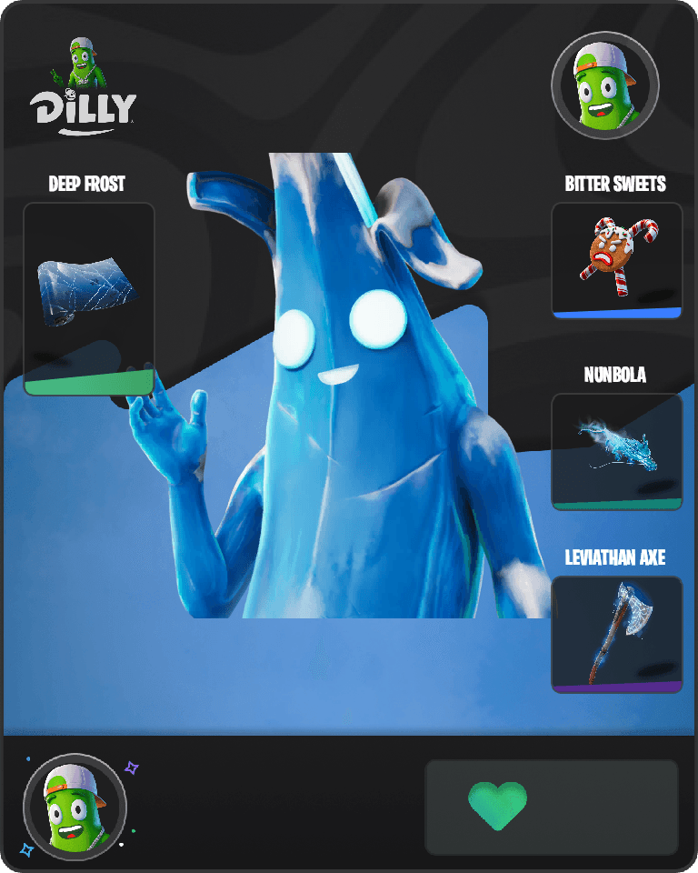 Polar Peely Fortnite combo