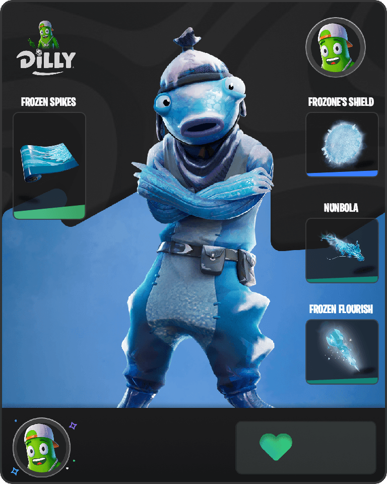 Frozen Fishstick Fortnite combo