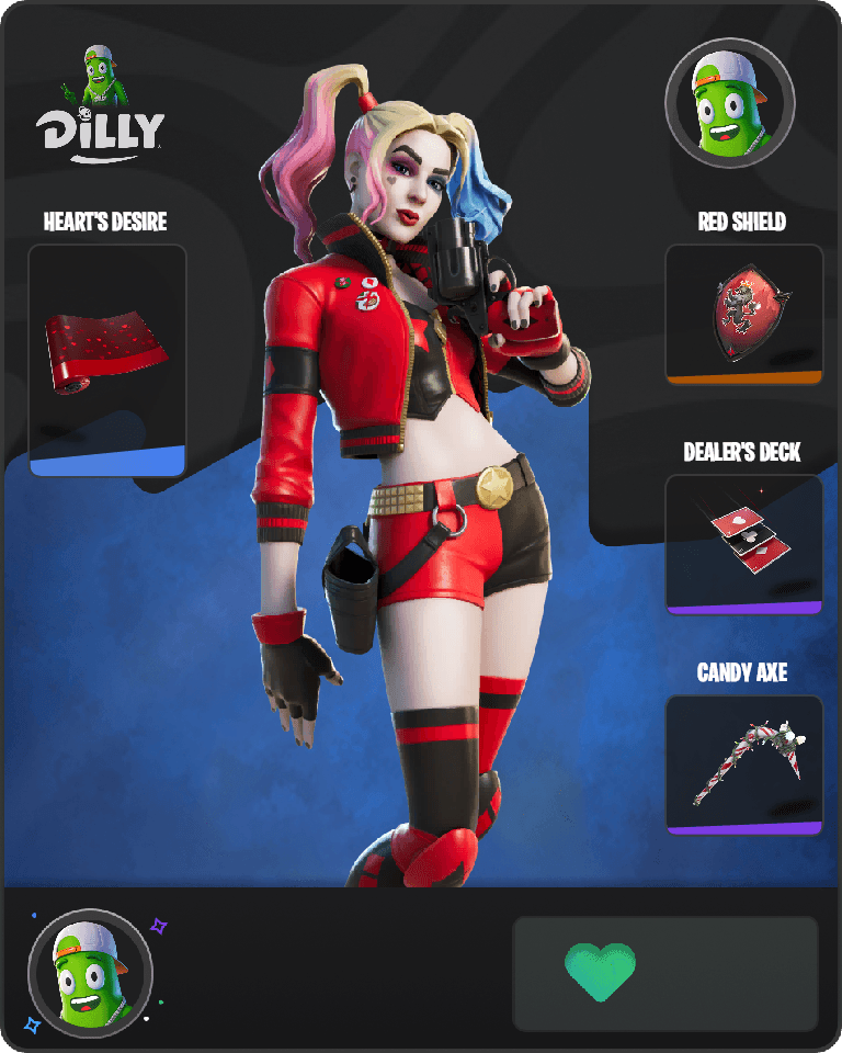 Rebirth Harley Quinn Fortnite combo
