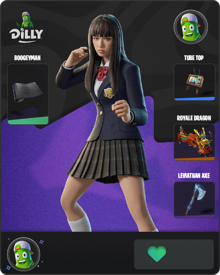 Gogo Yubari Fortnite combo