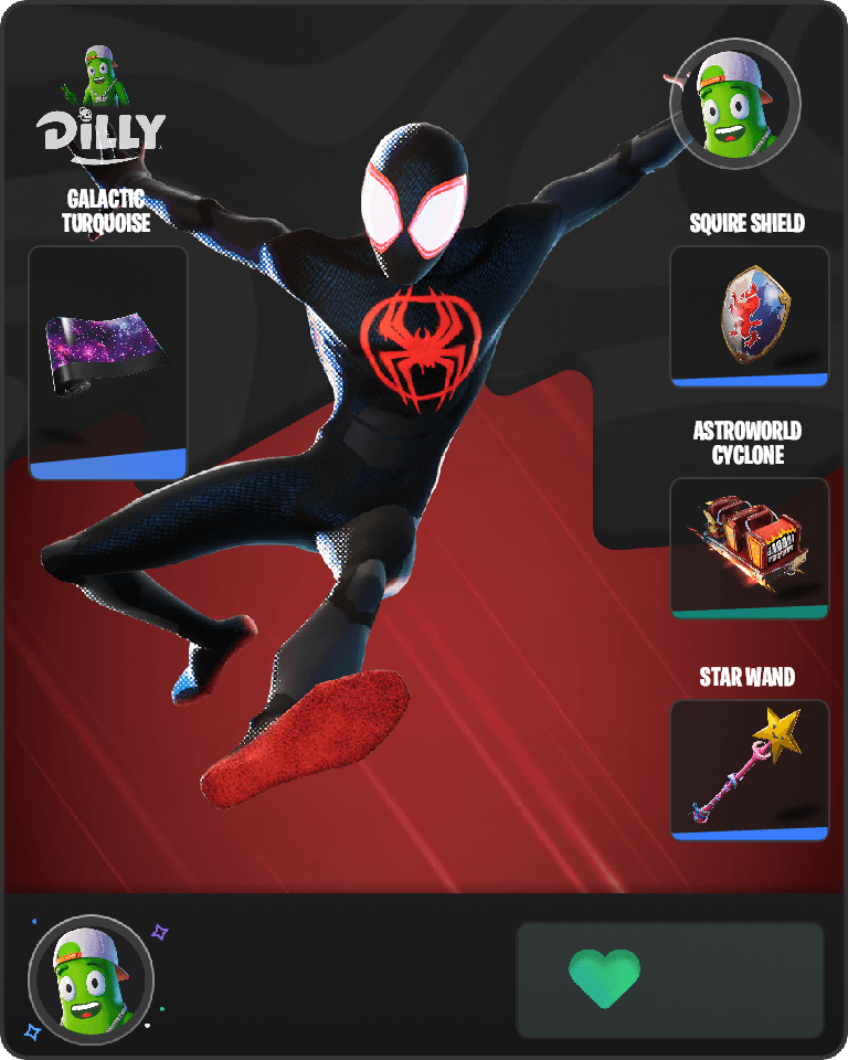 Spider-Man (Miles Morales) Fortnite combo