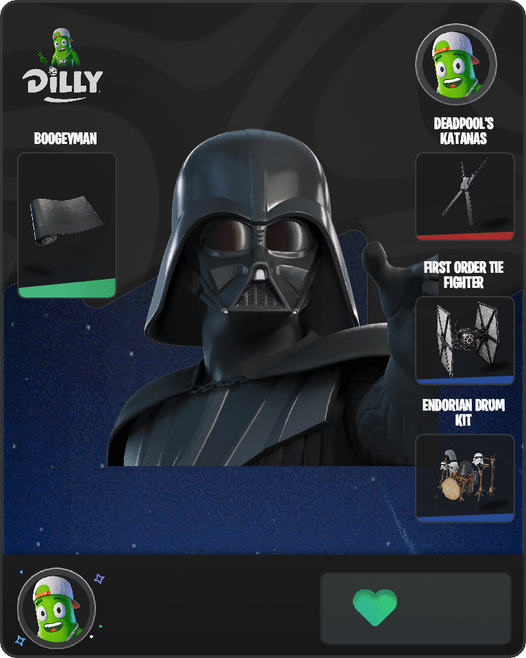 Darth Vader Fortnite combo