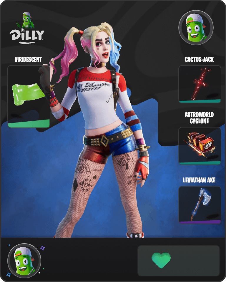 Harley Quinn Fortnite combo