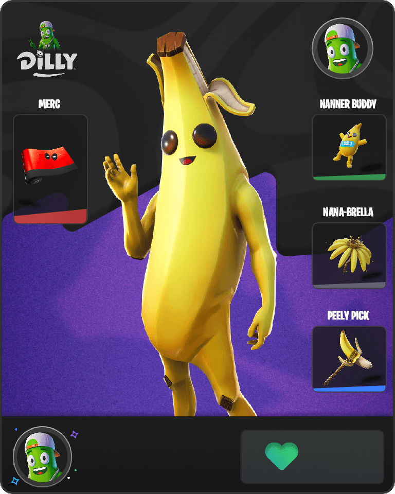 Peely Fortnite combo