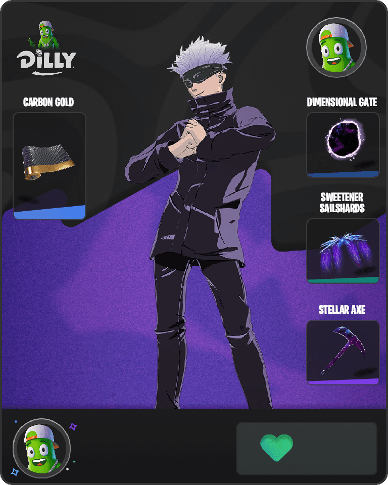 Satoru Gojo Fortnite combo
