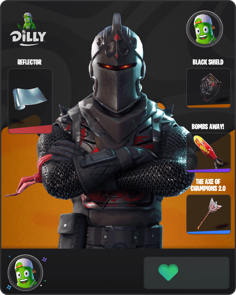 Black Knight Fortnite combo