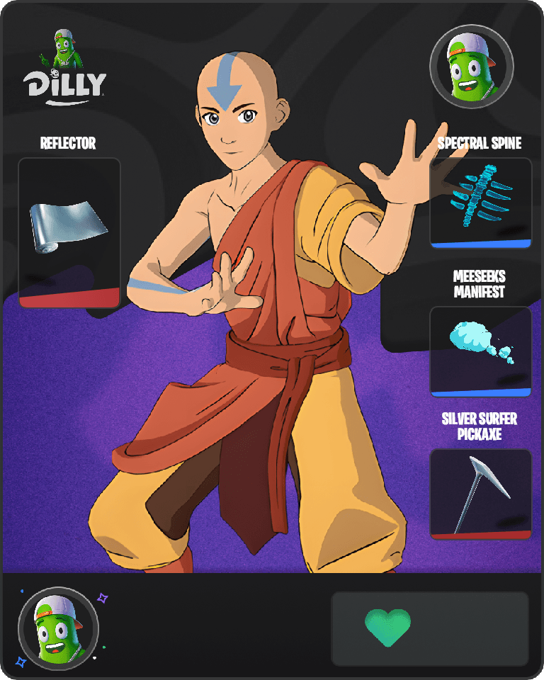 Aang Fortnite combo