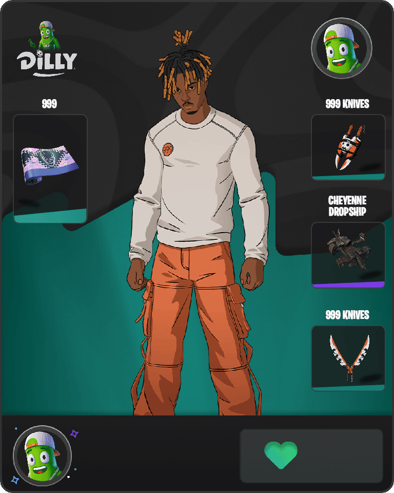 Slayer Juice WRLD Fortnite combo
