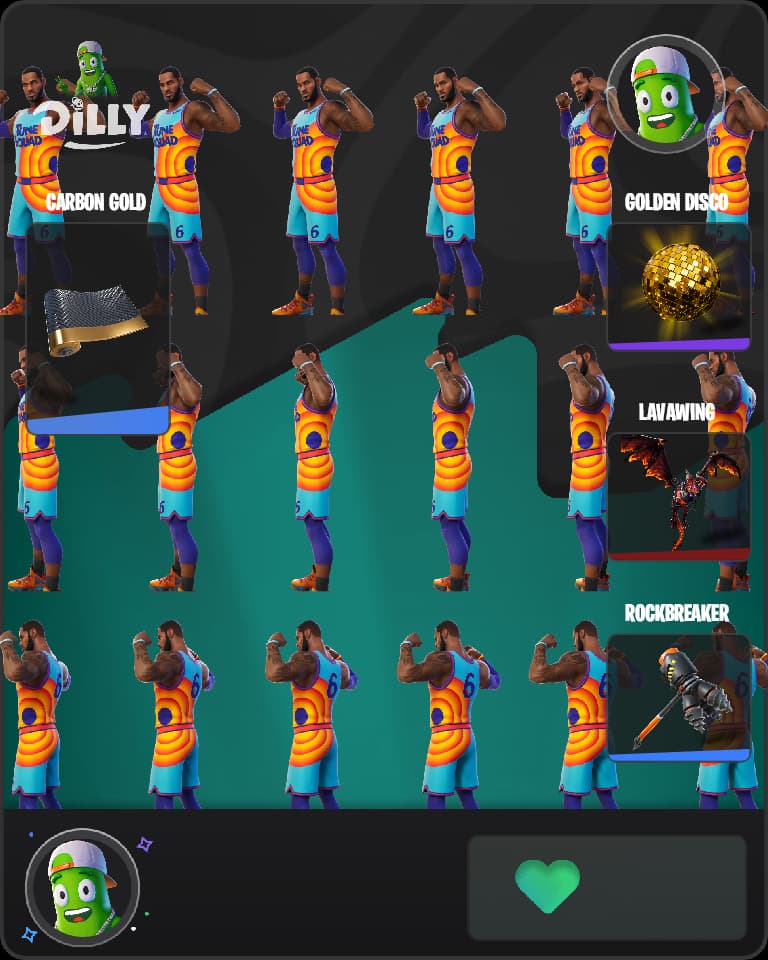 Tune Squad LeBron combo by DillyFan720849