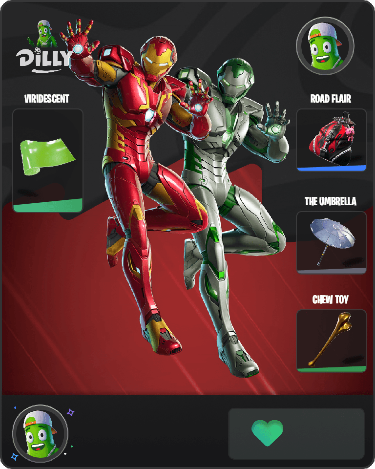 Iron Man Fortnite combo