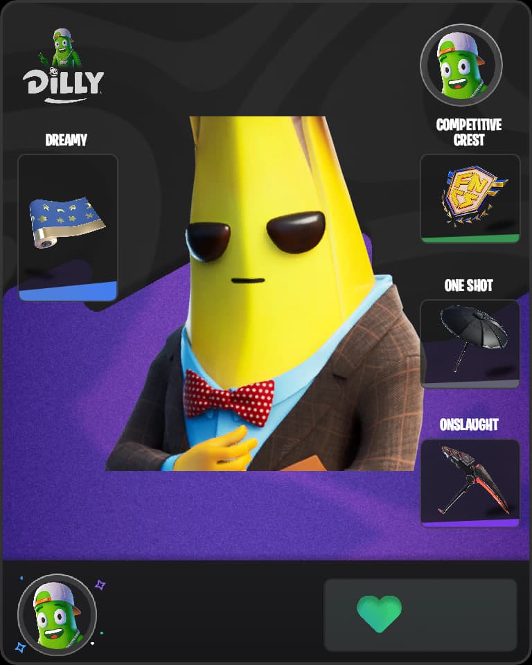 Agent Peely combo by DillyFan982911