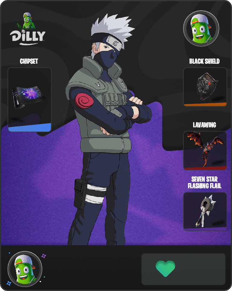 Kakashi Hatake Fortnite combo