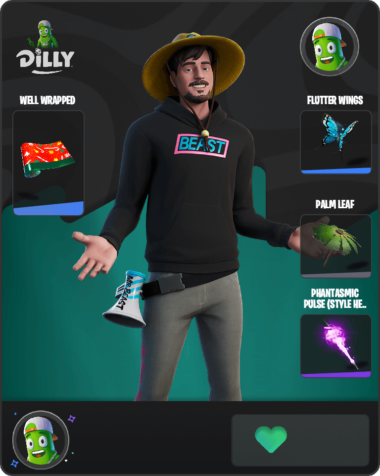 MrBeast Fortnite combo